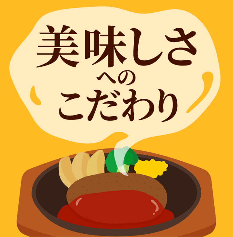 美味しさへのこだわり