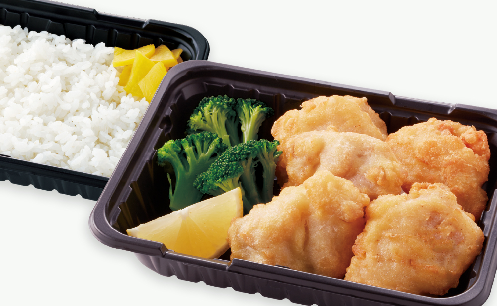 とり天弁当