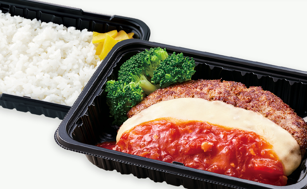 チーズハンバーグ弁当