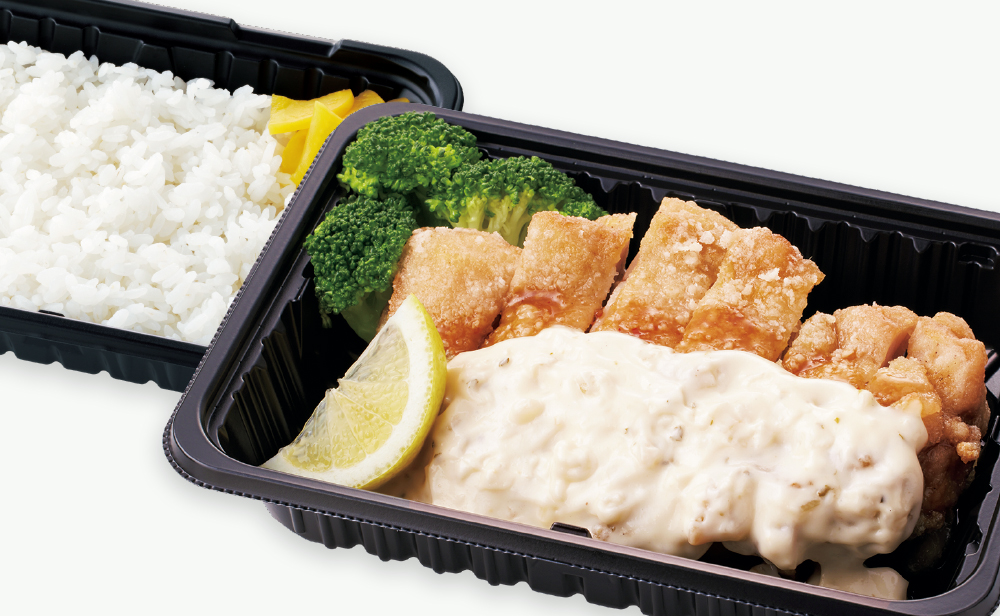 たっぷりタルタルソースのチキン南蛮弁当