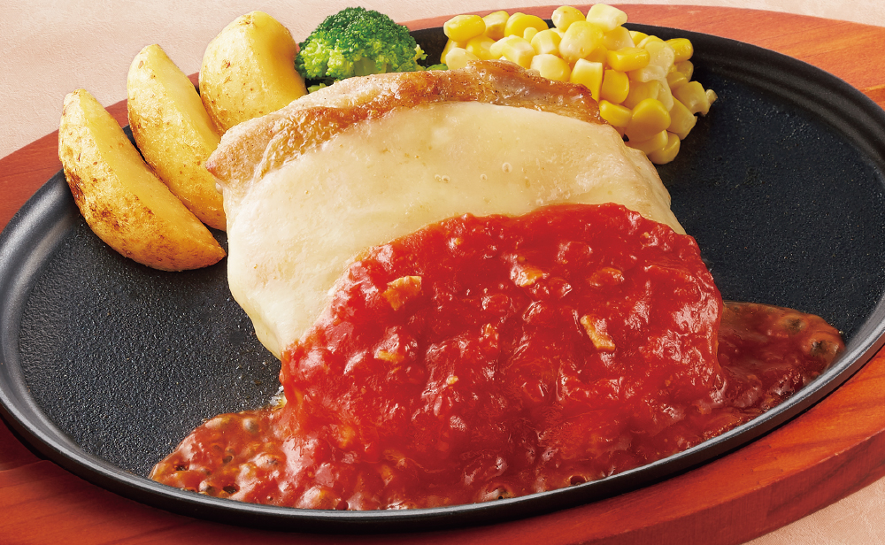 チーズたっぷりチキンイタリアンステーキ