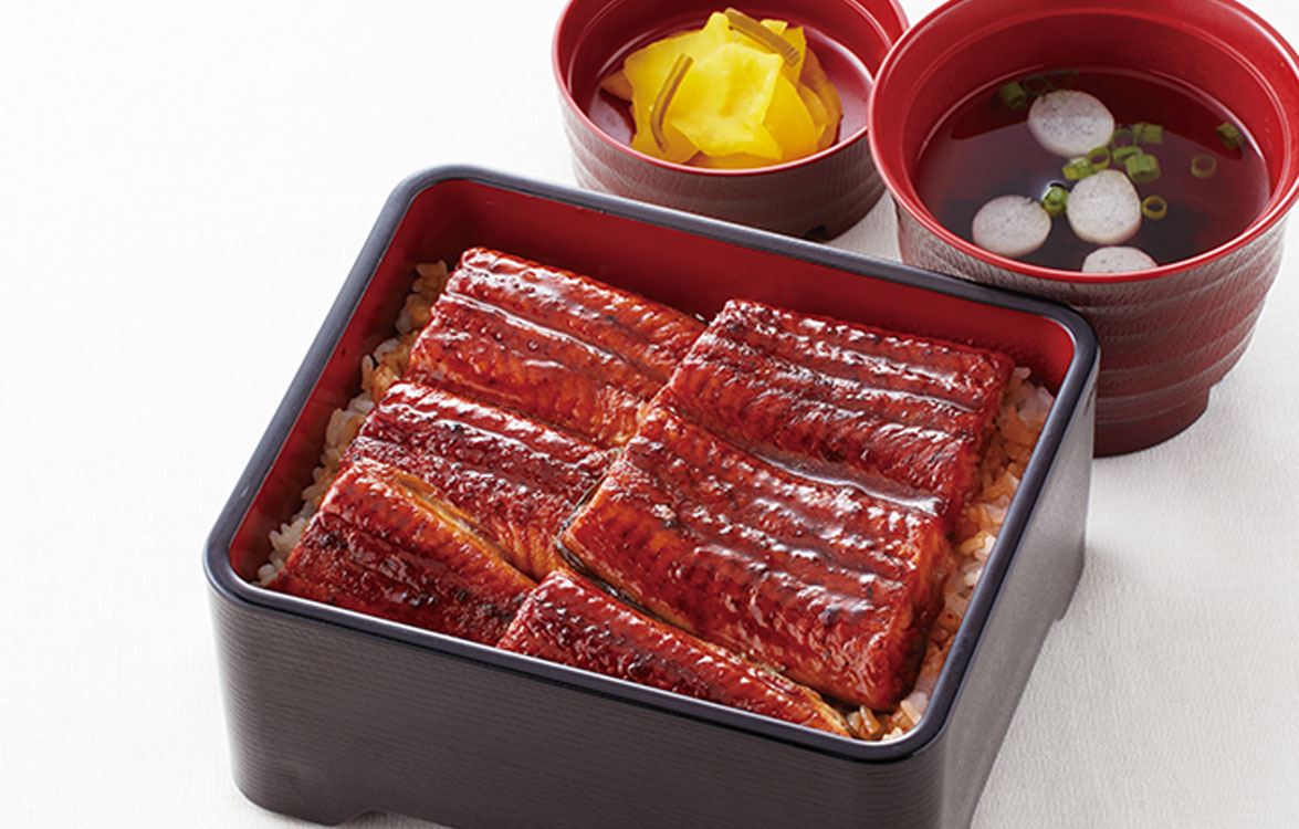 うなぎ二倍盛り重（お吸い物・漬物付）