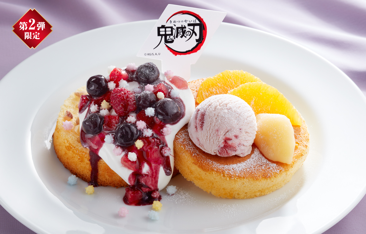 2026年7月28日（火）15時販売開始！「栗花落（つゆり）カナヲの花の彩りパンケーキ」
