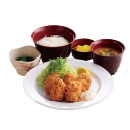 広島県産かきフライ定食